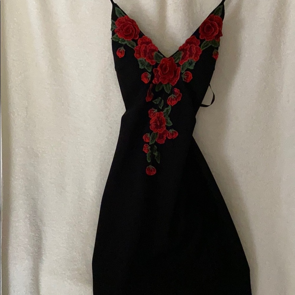 Rose dress.
